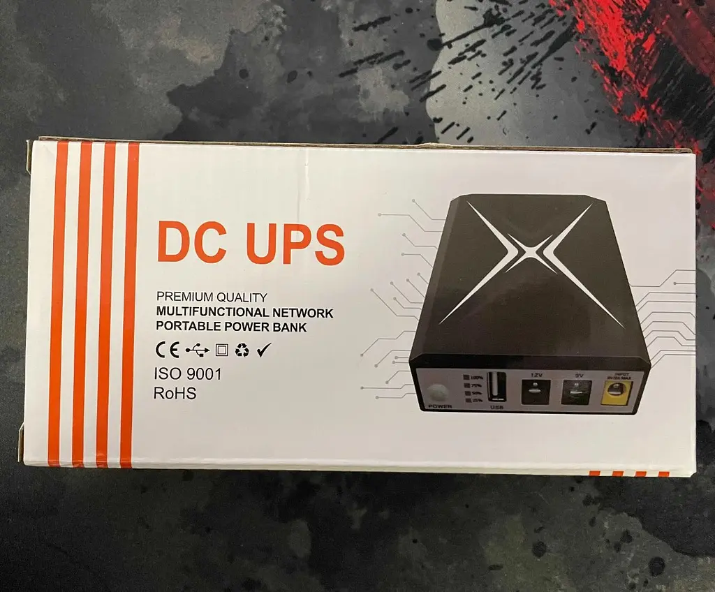 UPS ИБП для роутера, терминала ONU 9V/12V Voltronic DCP018W 10400mAh - фото 5