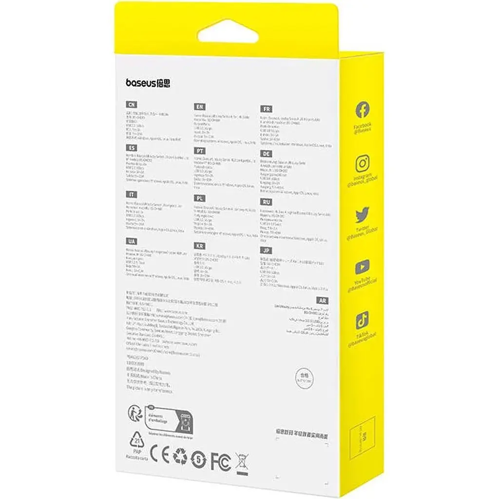 USB-хаб Baseus UltraJoy Series Lite Space Grey (B0005280B811-01) [167344] - фото 7