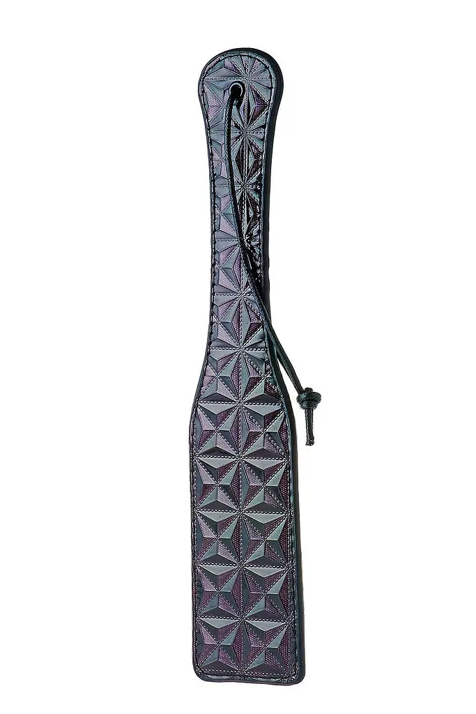 Шлепалка Dreamtoys Blaze Luxury Fetish Paddle 32 см фиолетовый - фото 4
