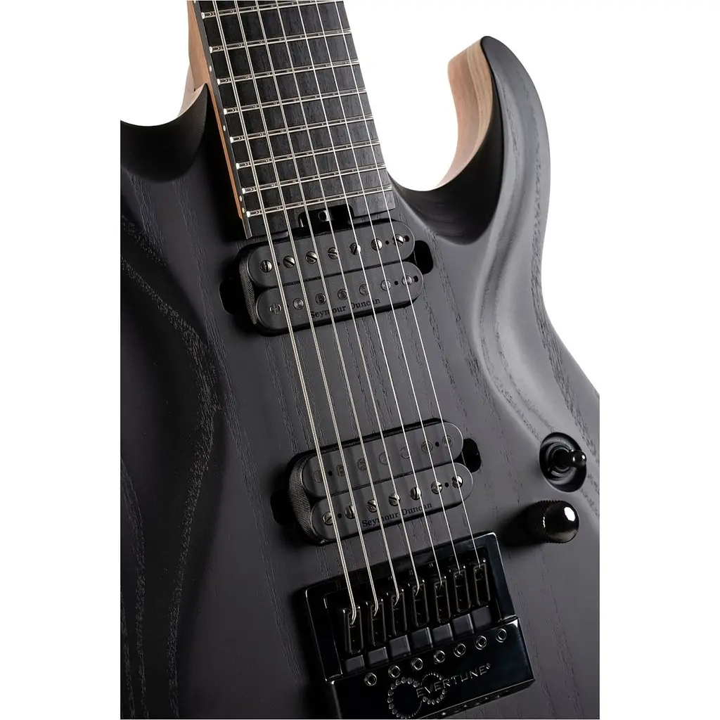 Електрогітара Cort KX707 EverTune Open Pore Black [130765] - фото 5