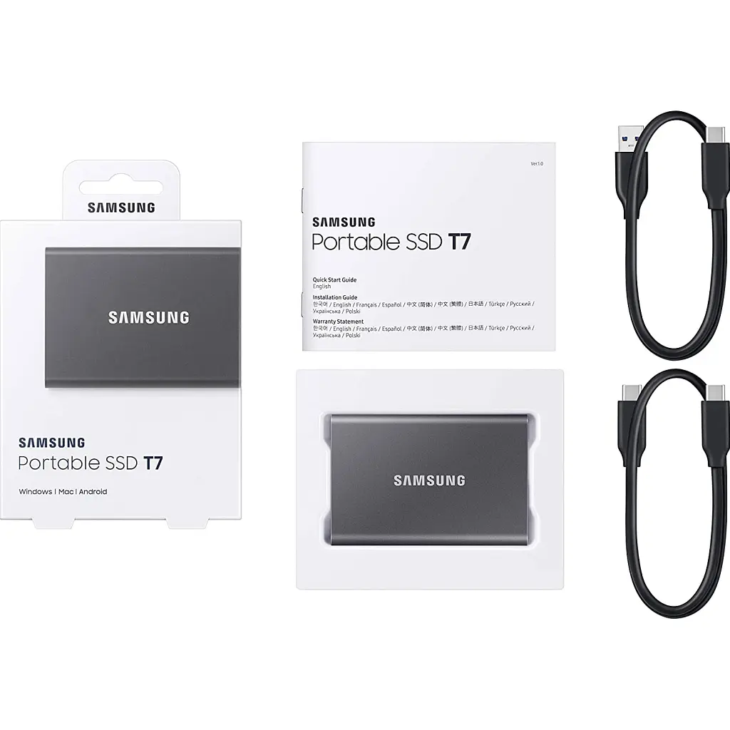 Накопичувач SSD USB 3.2 4TB T7 Samsung (MU-PC4T0T/WW) - фото 5