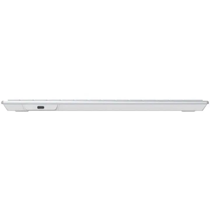Клавиатура проводная A4Tech Fstyler FX61 USB White Icy Blue backlit - фото 6