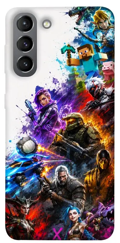 TPU чохол Demsky Gameverse для Samsung Galaxy S21
