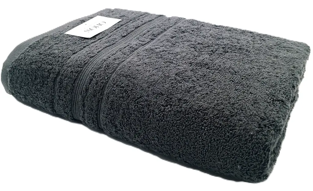 Рушник банний 70х140 см бавовна 100% Fox Dark Gray SOHO pbe0052255
