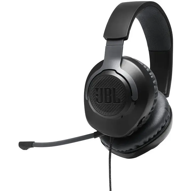 Навушники провідні JBL Quantum 100 (JBLQUANTUM100BLK) чорні - фото 2