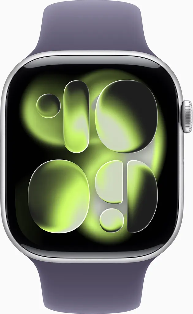 Смарт-годинник Apple Watch Series 11 GPS 46mm Silver Alu. Case w. Purple Fog S. Band - M/L (MEVA4) - фото 2