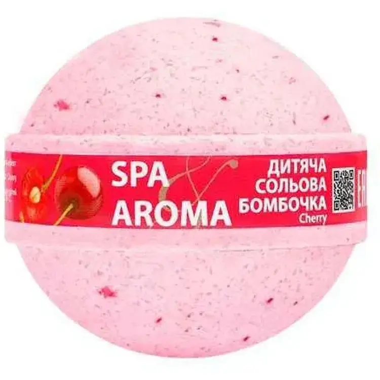 Бомбочка для ванни BIOTON 200г Дитяча "Cherry"