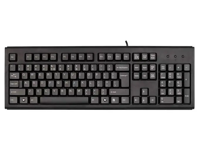 Клавіатура A4Tech KM-720 USB black - фото 2