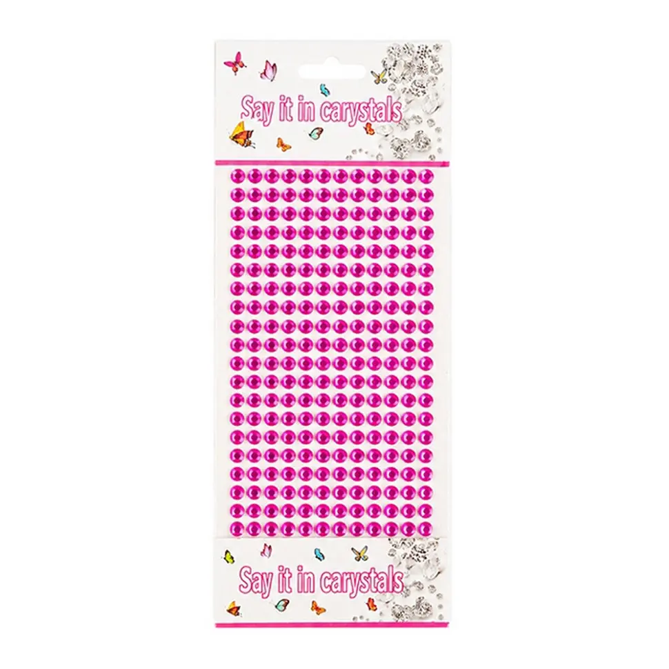 Наклейки декоративные Bambi XY-003(Pink) для авто, ноутбуков, телефонов