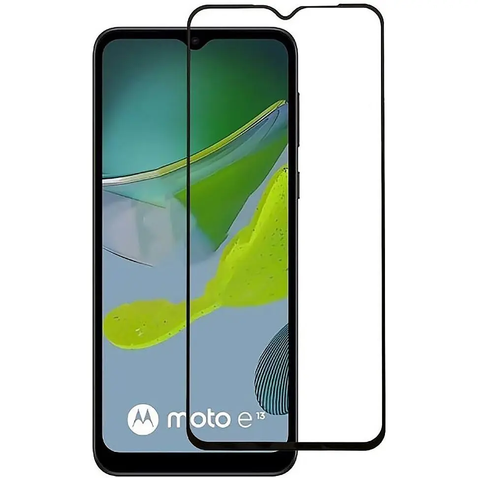 Захисне скло BeCover для Motorola Moto E13 Black (708843) - фото 4