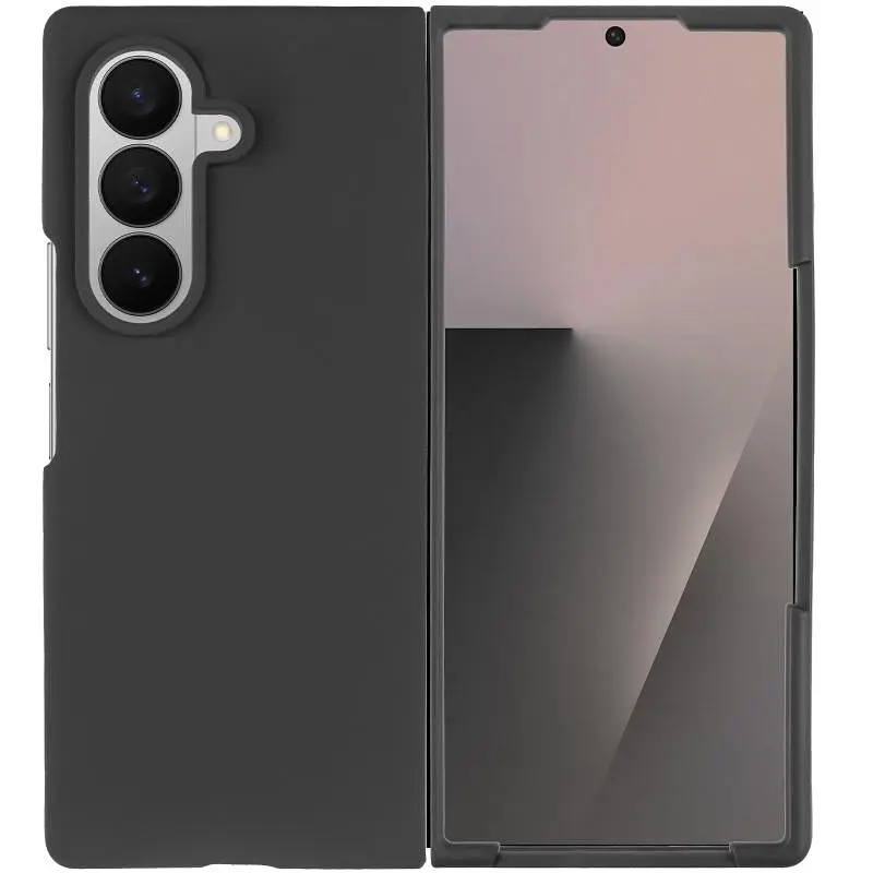 Чохол Lakshmi Foldables Silicone Cover AAA для Samsung Galaxy Z Fold7 Чорний/Black - фото 2