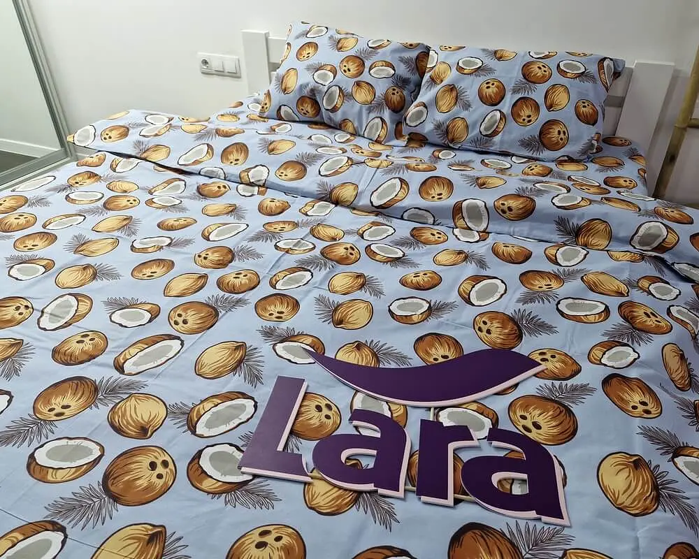 Постільна білизна LARA бязь d11294e євро - фото 5