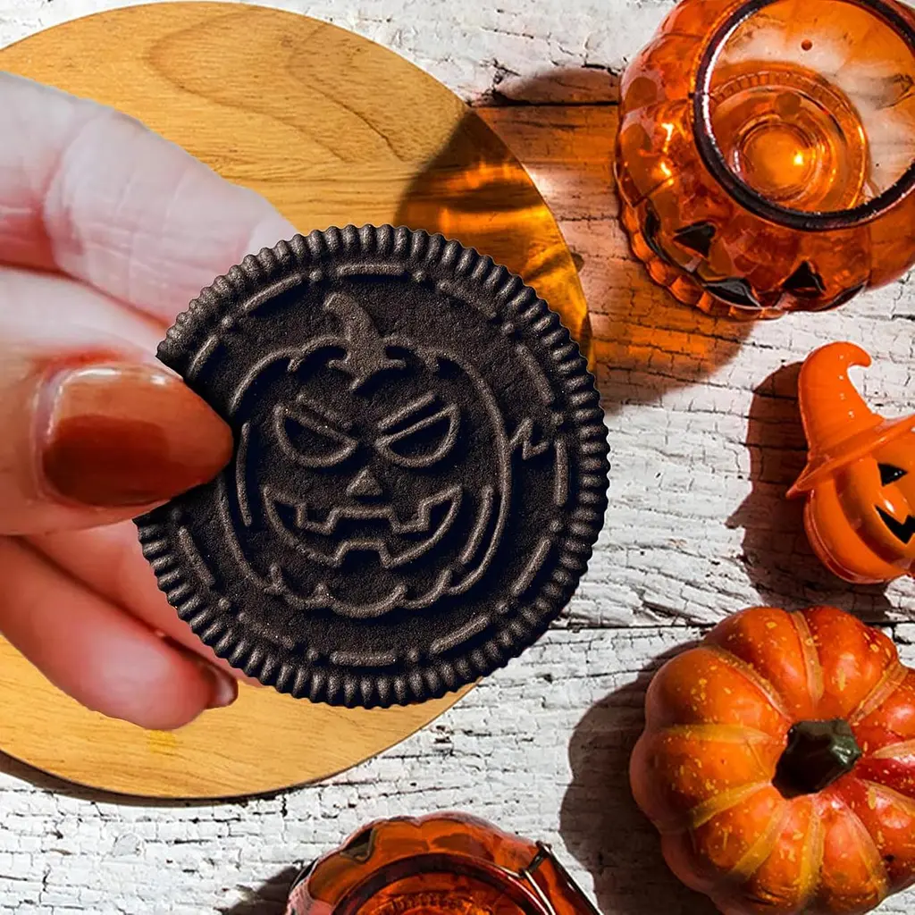 Печиво Oreo Boo Halloween Orange Creme 530g - фото 2