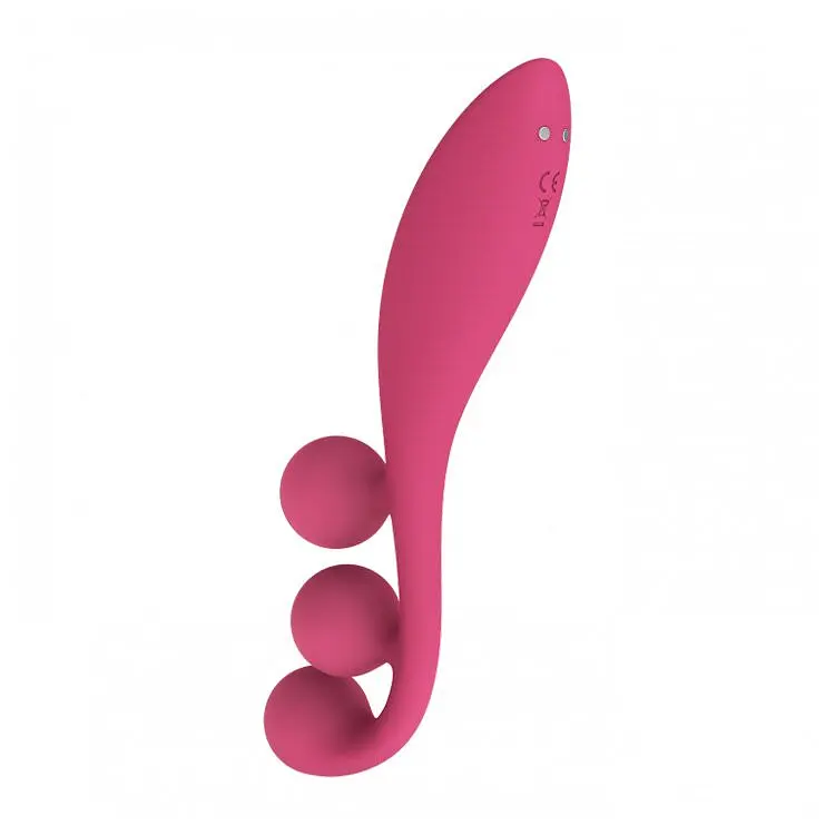 Універсальний вібратор Satisfyer Tri Ball 1, 3 мотори, гнеться - фото 2