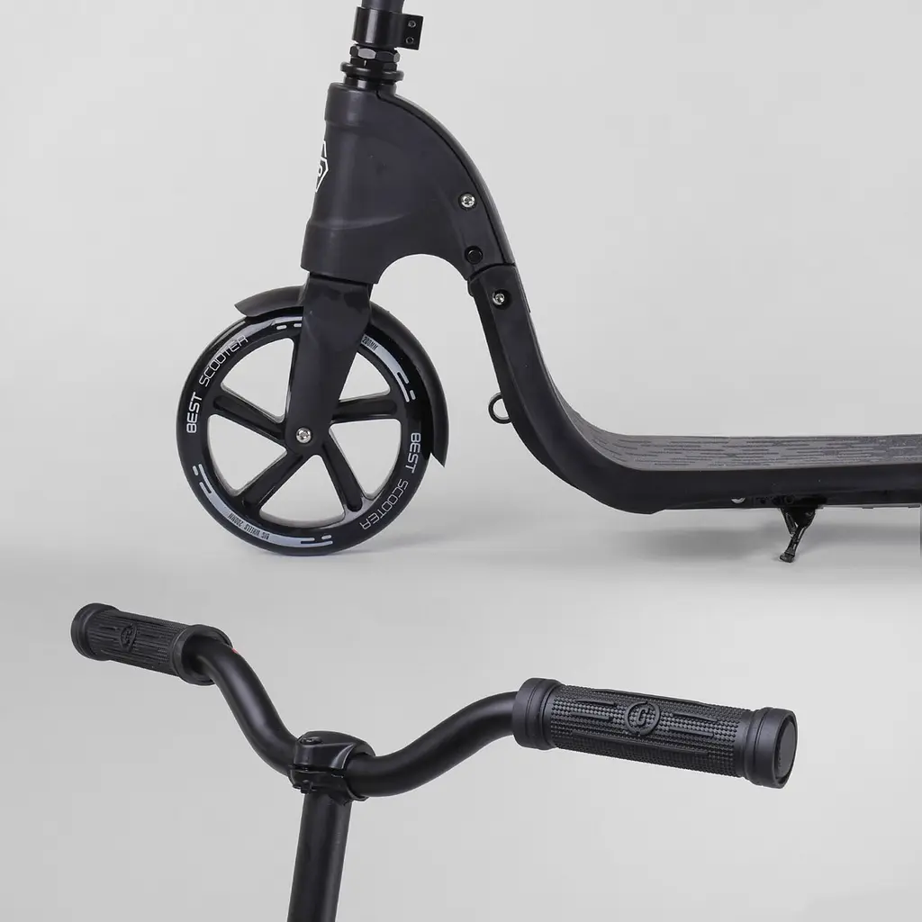 Самокат Best Scooter 92х48х104 см Черный 000231489 - фото 4