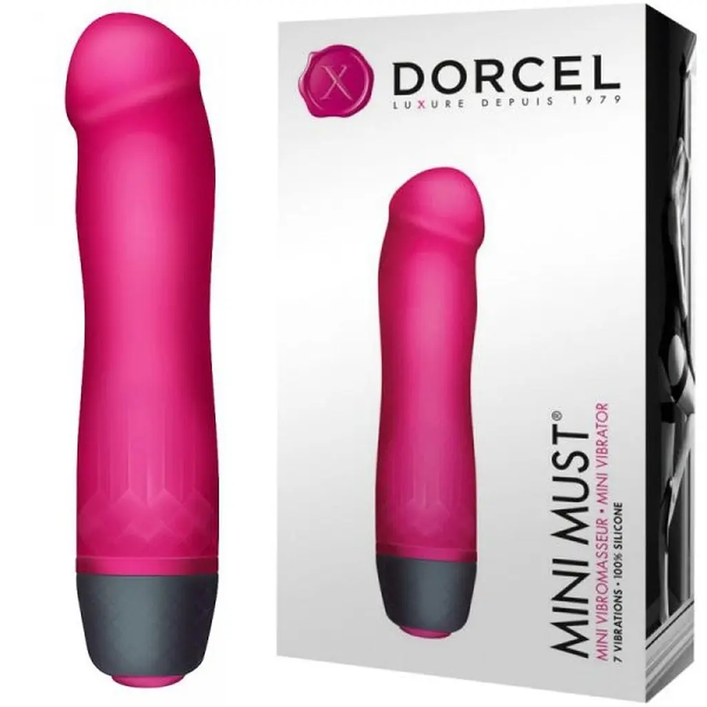 Вибратор для клитора и точки G Dorcel Mini Must Magenta 12.5 см розовый - фото 2