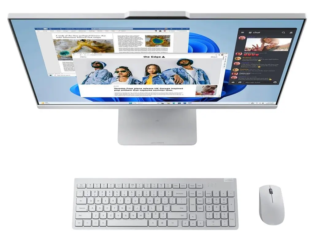 Моноблок Lenovo 27 IdeaCentre AIO 27IRH9 QHD IPS/Intel C9-270H/32GB/1TB/Intel Graphics/DOS/Cloud Grey (F0HM00WBUO) - фото 4