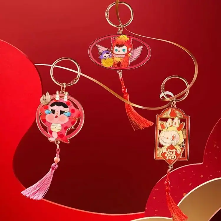 Брелок-сюрприз Pop Mart Loong Presents Серія the Treasure Pendant колекційний (LPTT-01) - фото 6