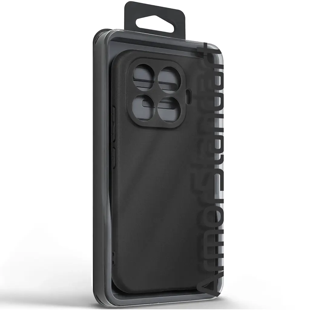 Чохол до мобільного телефона Armorstandart Matte Slim Fit Xiaomi 17T 5G Black (ARM90969) - фото 5