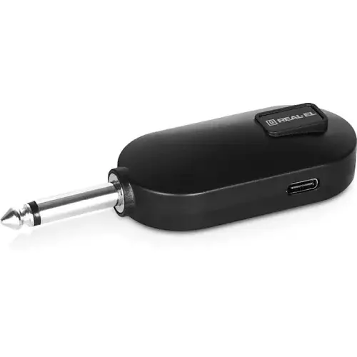 Мікрофон для караоке REAL-EL KM-830, Black, 6.35 мм jack, підключення бездротове, - 60 дБ, радіус дії до 25 м, час роботи до 12 год (EL121900001) - фото 6