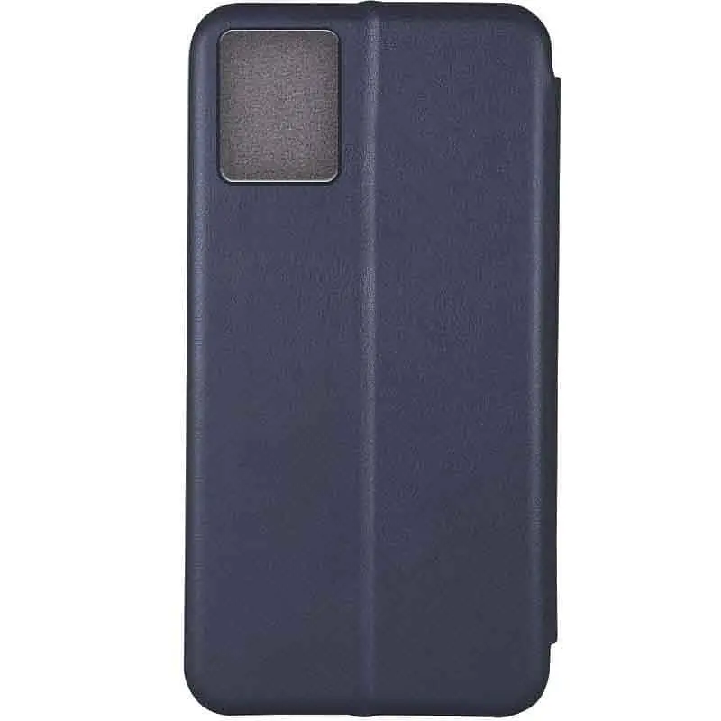 Шкіряний чохол-книжка Classy для Xiaomi Redmi 12 Темно-синій - фото 2