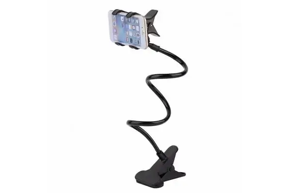 Гнучкий тримач - штатив для телефона з прищіпкою 59 см Holder Multi-function Обертання на 360° 
   - фото 3