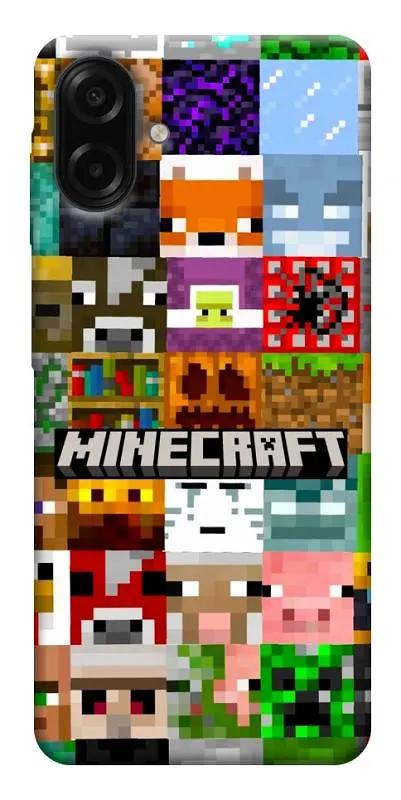 Чохол Demsky Minecraft collage для Samsung Galaxy A07