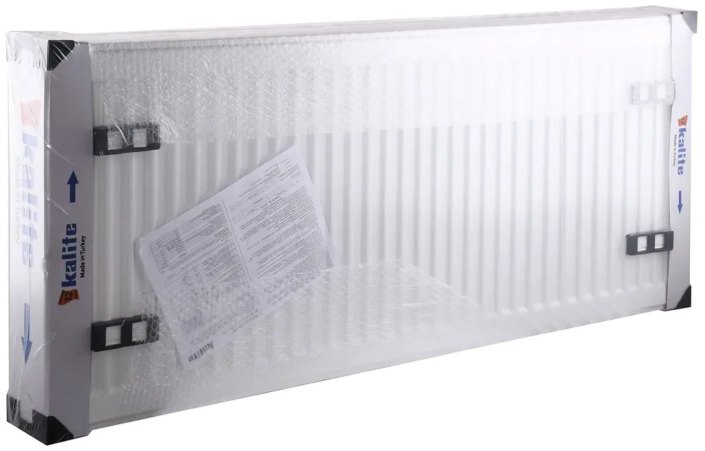 Радіатор сталевий панельний Kalite 22 низ/справа 500x1200 (без INNER) 000022646, Білий - фото 2