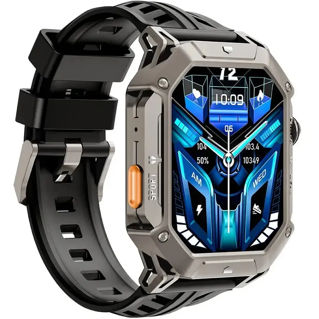 Часы Oukitel BT80 Grey - фото 3
