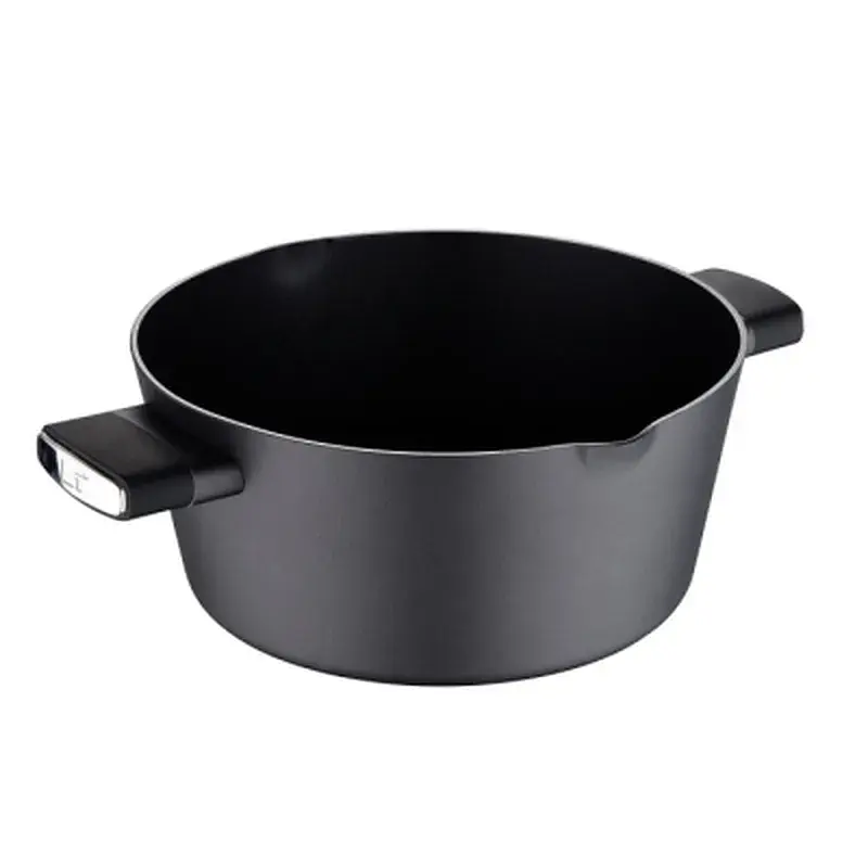Каструля Bergner Ion, з кришкою 6 л (BG-35802-BK) - фото 3