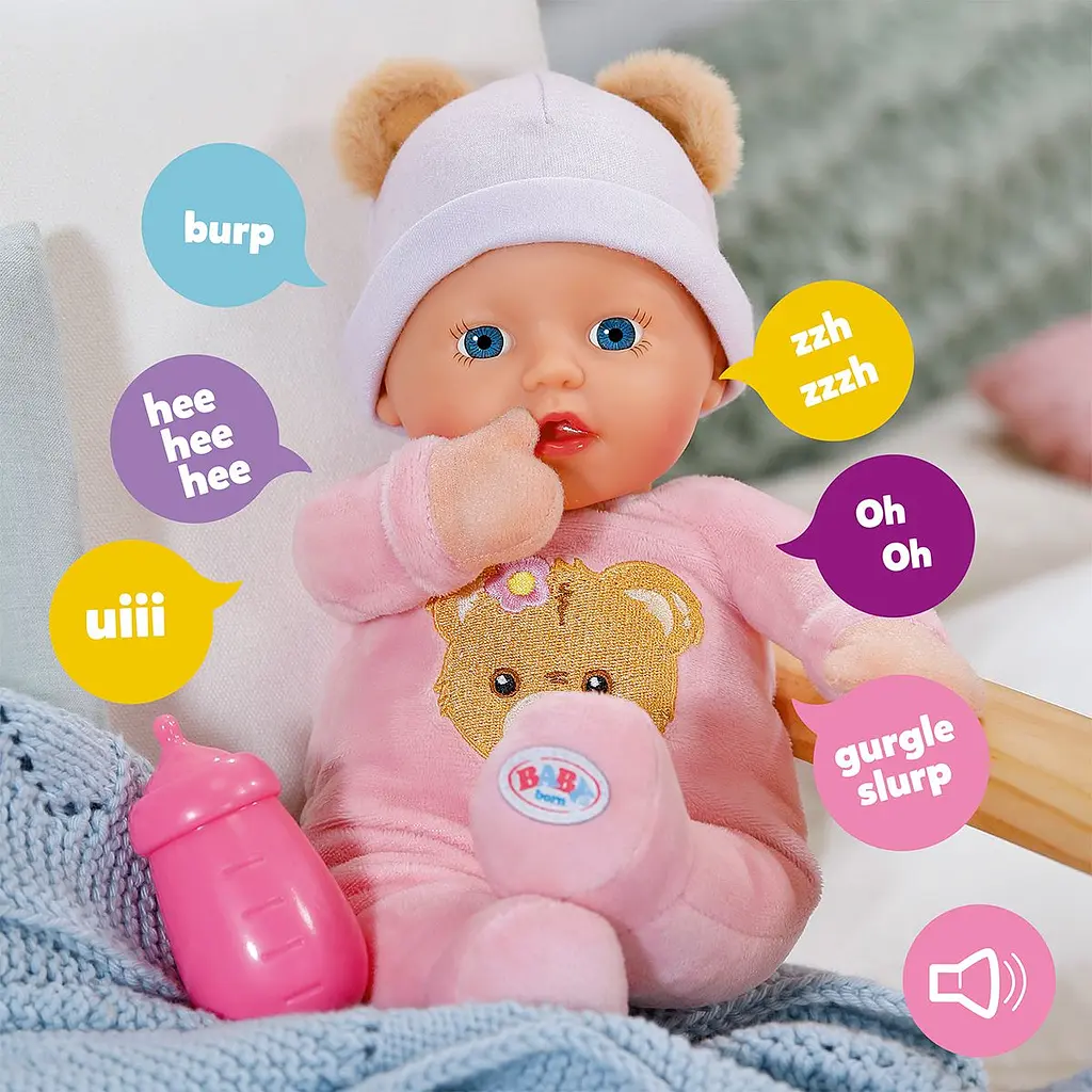 Інтерактивна лялька Baby Born Розі 30 см (840481) - фото 3