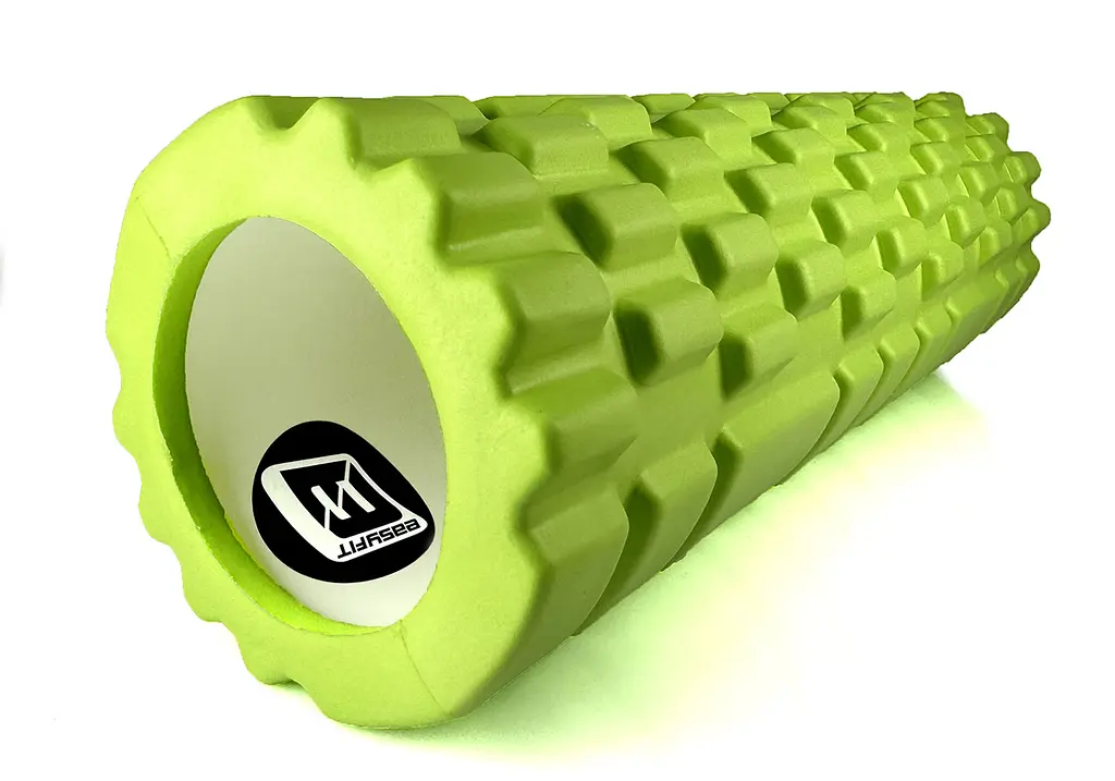 Масажний ролер EasyFit Grid Roller Mini 30 см салатовий - фото 2