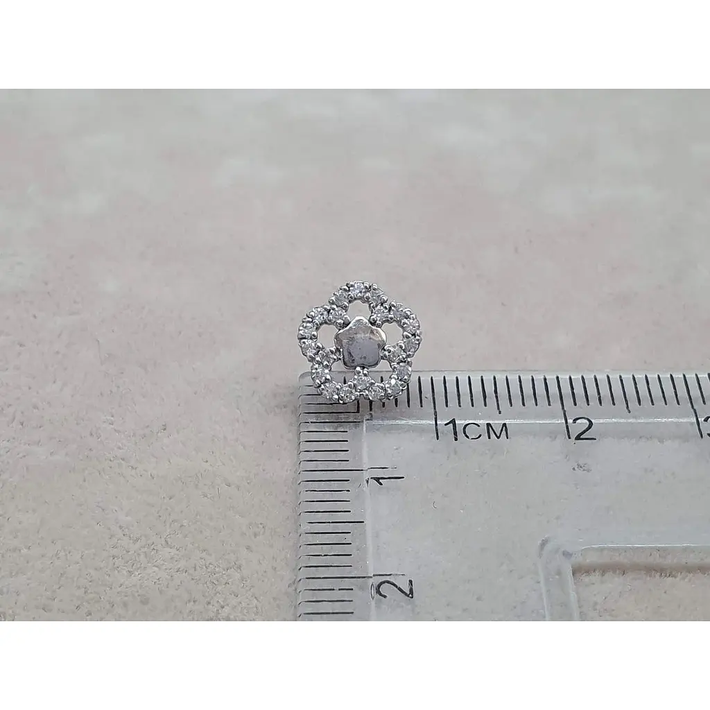 Срібні пуссети Лазурит з фіанітами. 29047р - фото 3