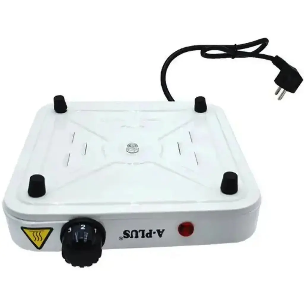 Плита одноконфоркова дискова кухонна A-Plus 2102 настільна переносна  - фото 5