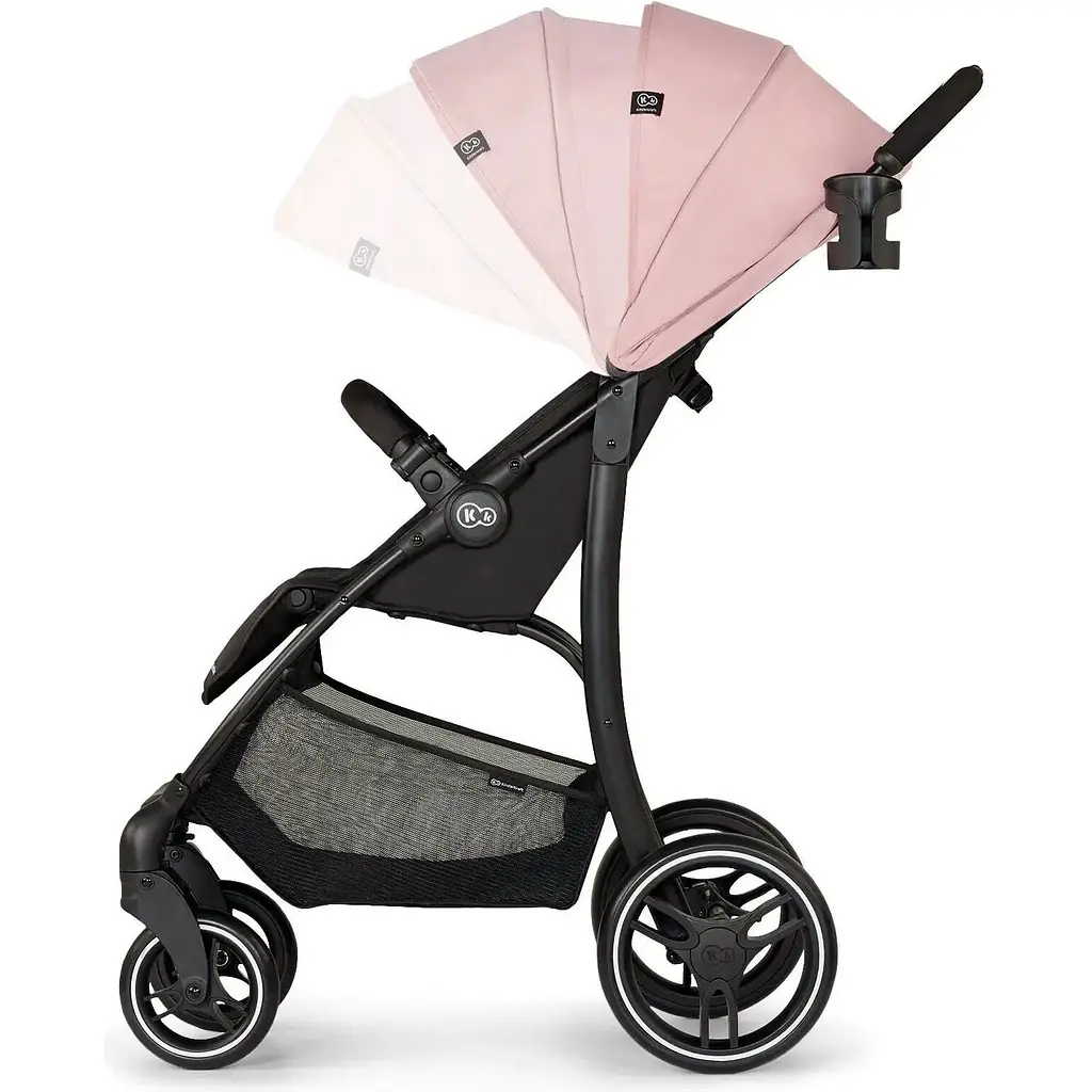 Прогулочная коляска Kinderkraft Trig розовая (00-00303944) - фото 7