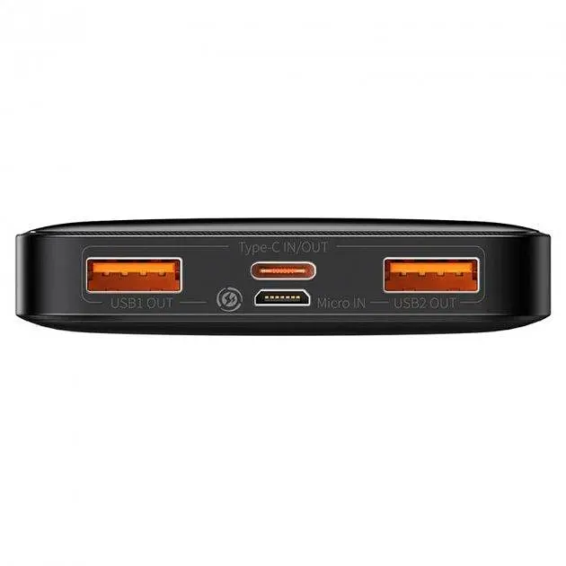 Портативна батарея Power bank Baseus Bipow Digital Display 10000mAh 20W (PPDML-L01) Чорний - фото 4