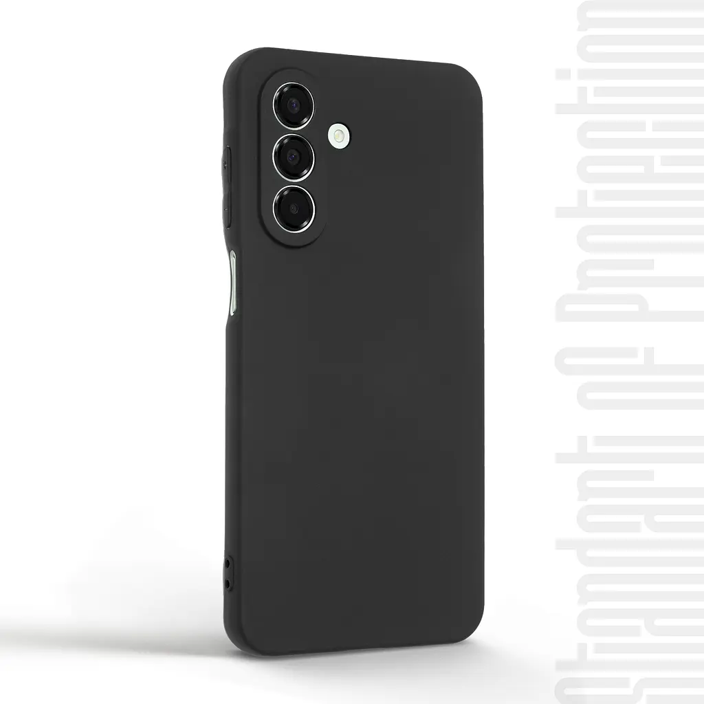 Чехол-накладка для смартфона Samsung Galaxy A17 4G (A175) противоударный, силиконовый, термополиуретановый (ТПУ), с защитой камеры и корпуса, черный, защита всего корпуса, ArmorStandart (ARM86543) - фото 2
