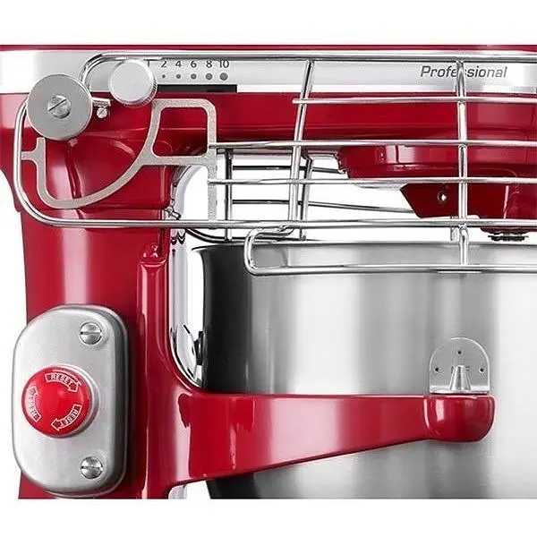 Планетарный миксер KitchenAid Professional 6.9л красный (5KSM7990XEER) - фото 3