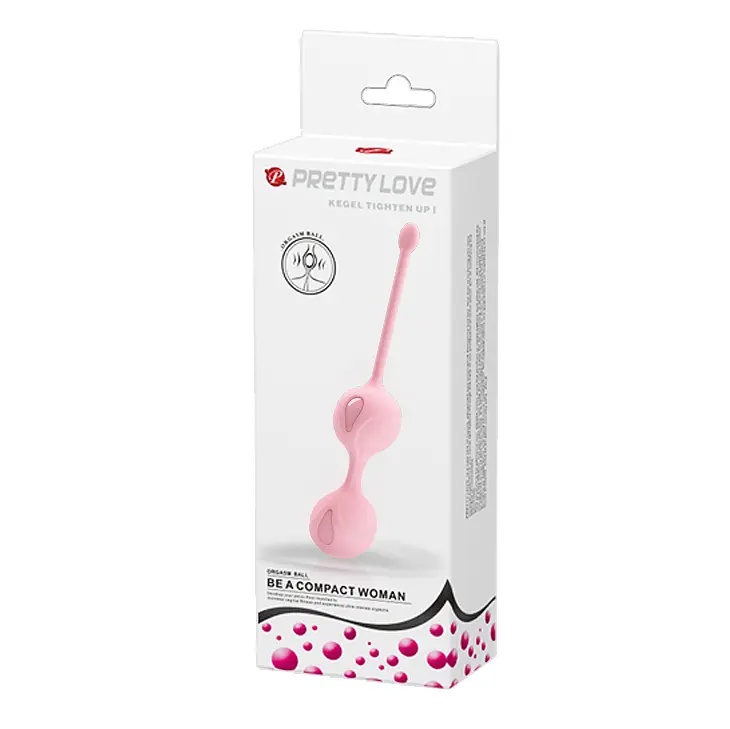 Вагінальні кульки Pretty Love Kegel Tighten Up I рожеві - фото 2