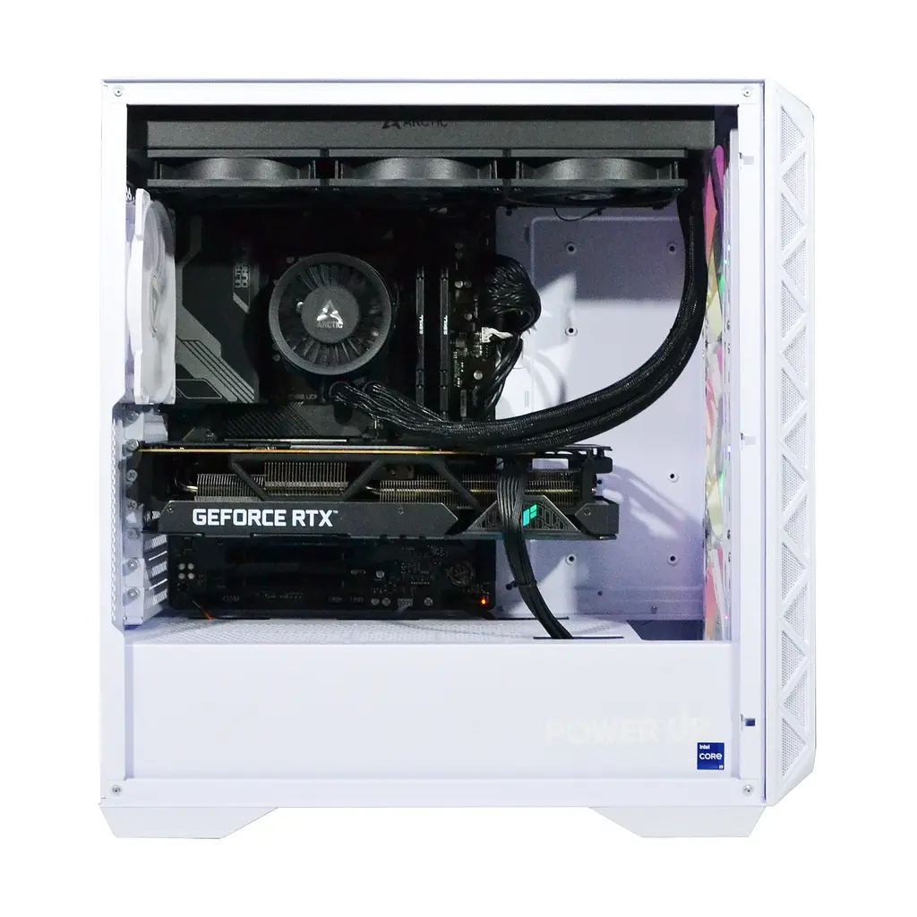 Робоча станція Power Up Desktop #520 Core Ultra 7 265KF/192 GB/HDD 4 TB/SSD 2TB/GeForce RTX 4090 24 Gb - фото 3
