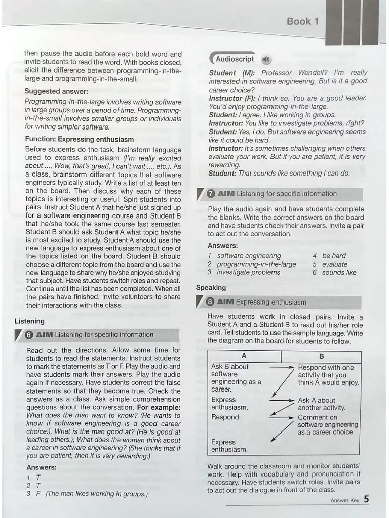 Career Paths. Software Engineering. Teacher's Guide - фото 5