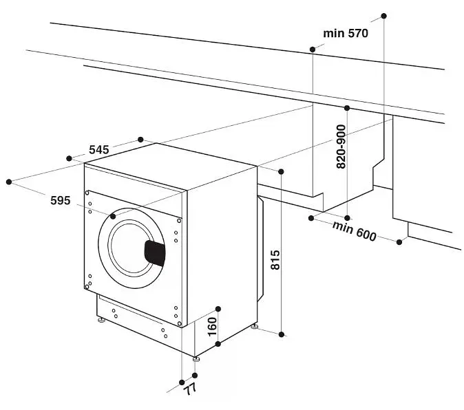 Стиральная машина Whirlpool BIWMWG71484E с сушилкой - фото 11