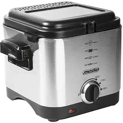 Фритюрница масляная Mesko MS 4910 900 Вт чаша 1.5 л - фото 2