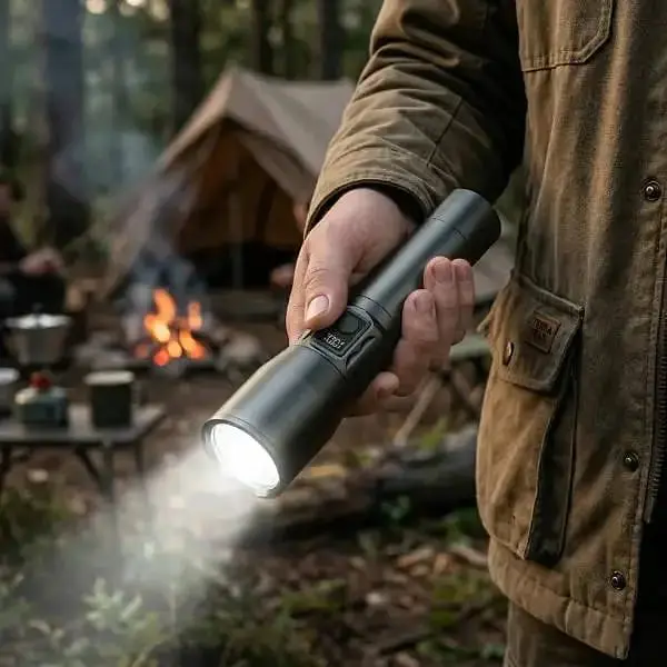 Ручний акумуляторний ліхтарик BL CB X86 / Потужний ручний ліхтарик далекого світіння - фото 4