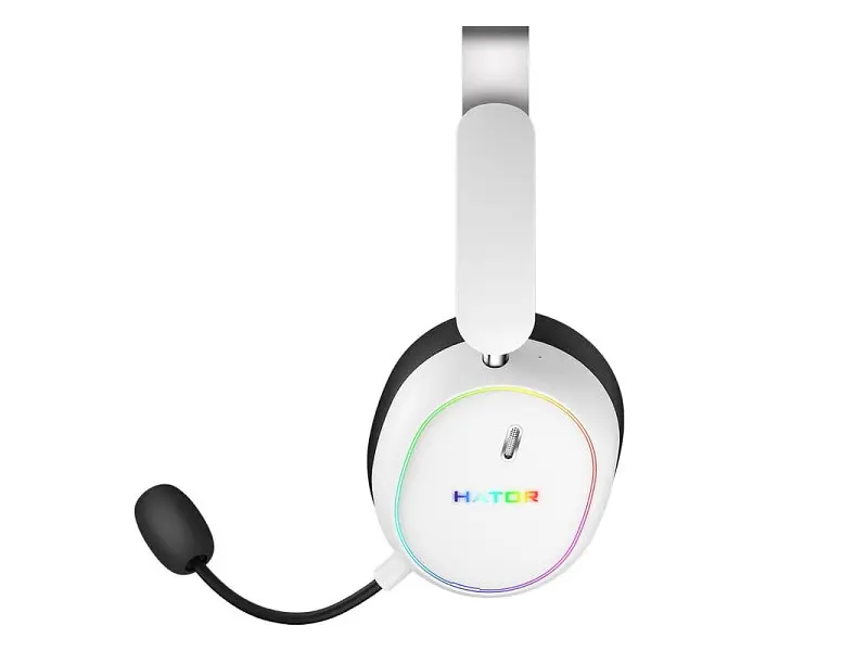 Ігрова гарнітура Hator Phoenix 2 Wireless White (ESH41) - фото 3