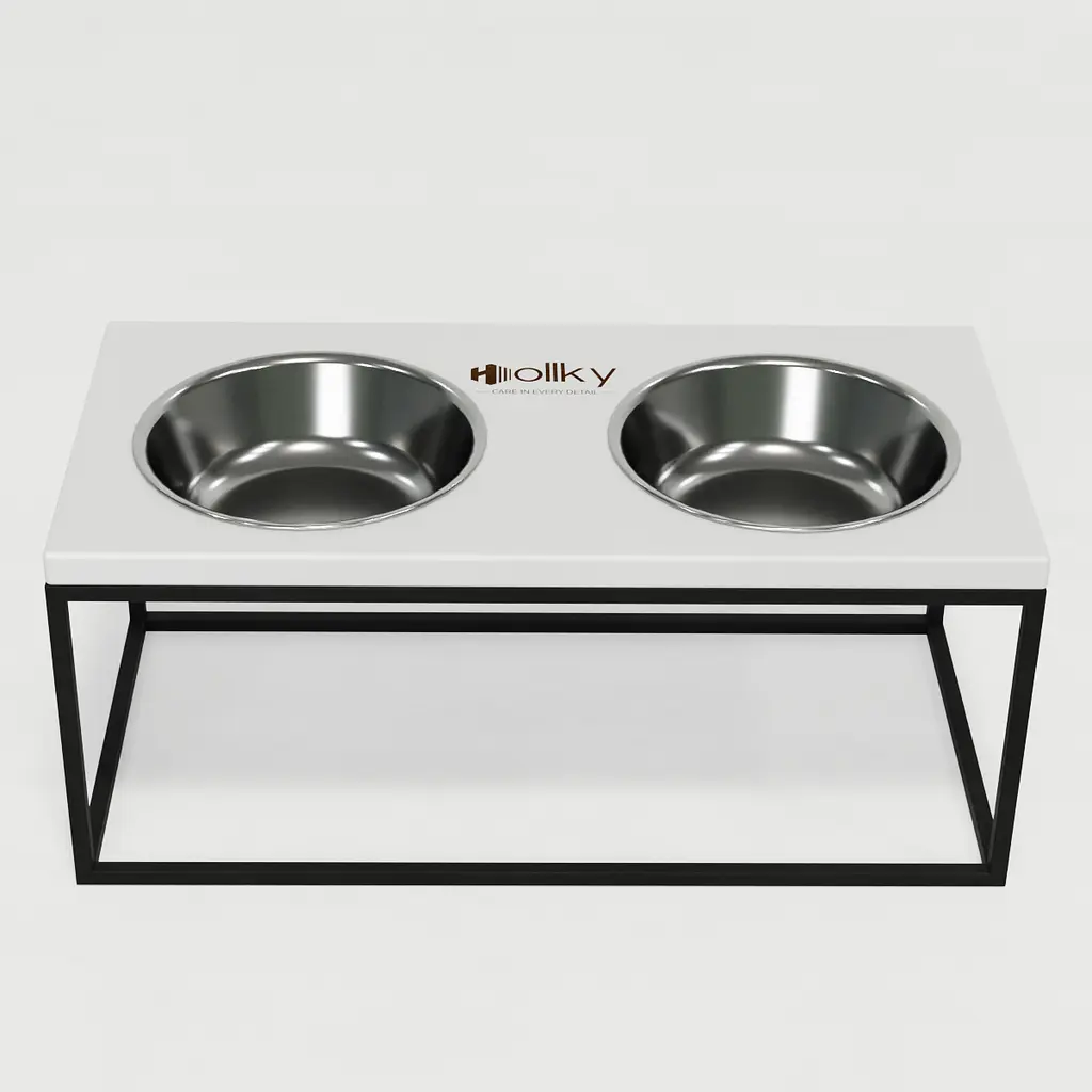 Hollky Base XL20 — миски на подставке для больших собак (2 × 1,8 л) - фото 6