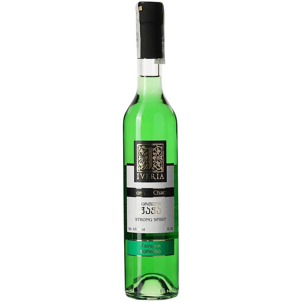 Чача Iveria Tarragon Тархун 45% 0.5 л - фото 2