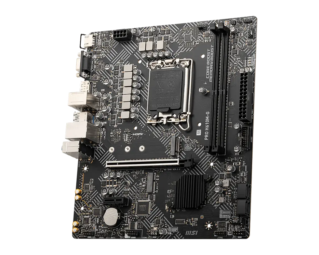 Материнська плата MSI H610M-G Pro LGA 1700 (PRO H610M-G) - фото 2
