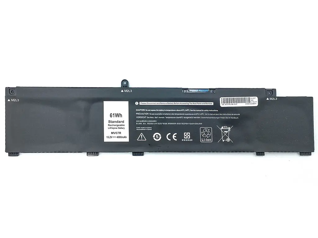 Акумулятор MV07R для Dell G3 15 3500, G5 15 5500, 5505, 5590. G7 7590 7790 (15.2V 4000 mAh 61Wh) - фото 2