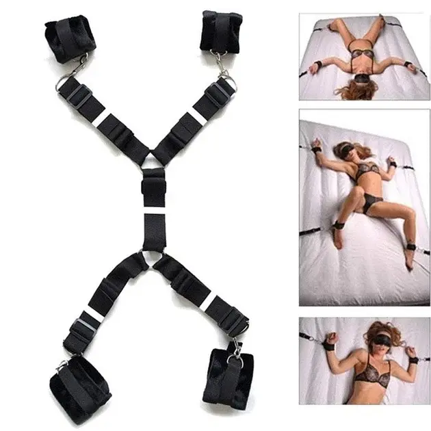 Система фіксації для ліжка I’MCUM Bed Bond Set Універсальний розмір Чорний (IM-SM222) - фото 3